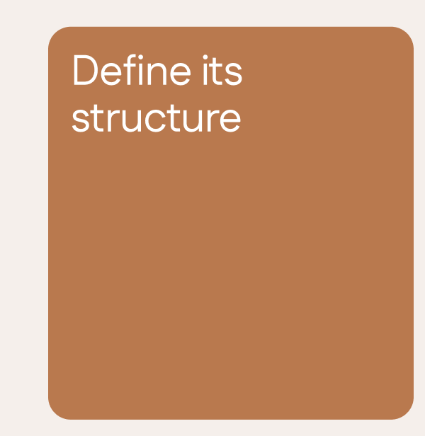 Define its structure.