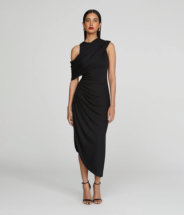 Gabrielle Matte Jersey Midi