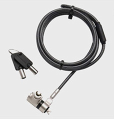 Universal Ultra-Slim 6.5′ Laptop Key Cable Security Lock