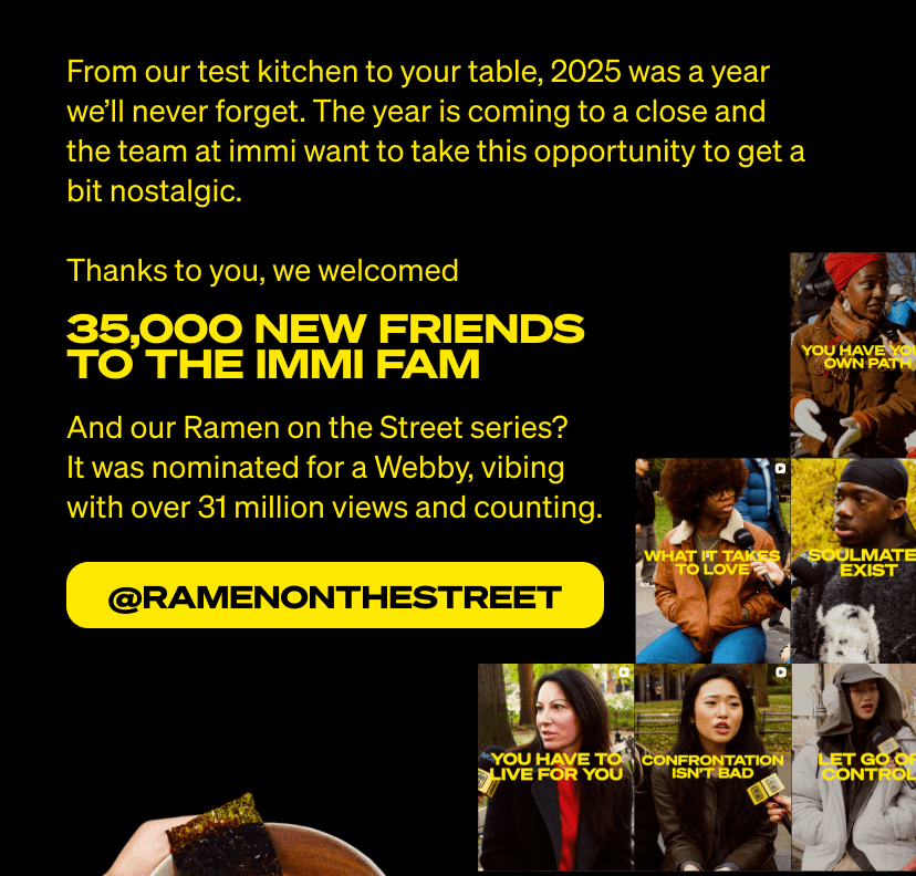 Check out our Ramen on the Street series