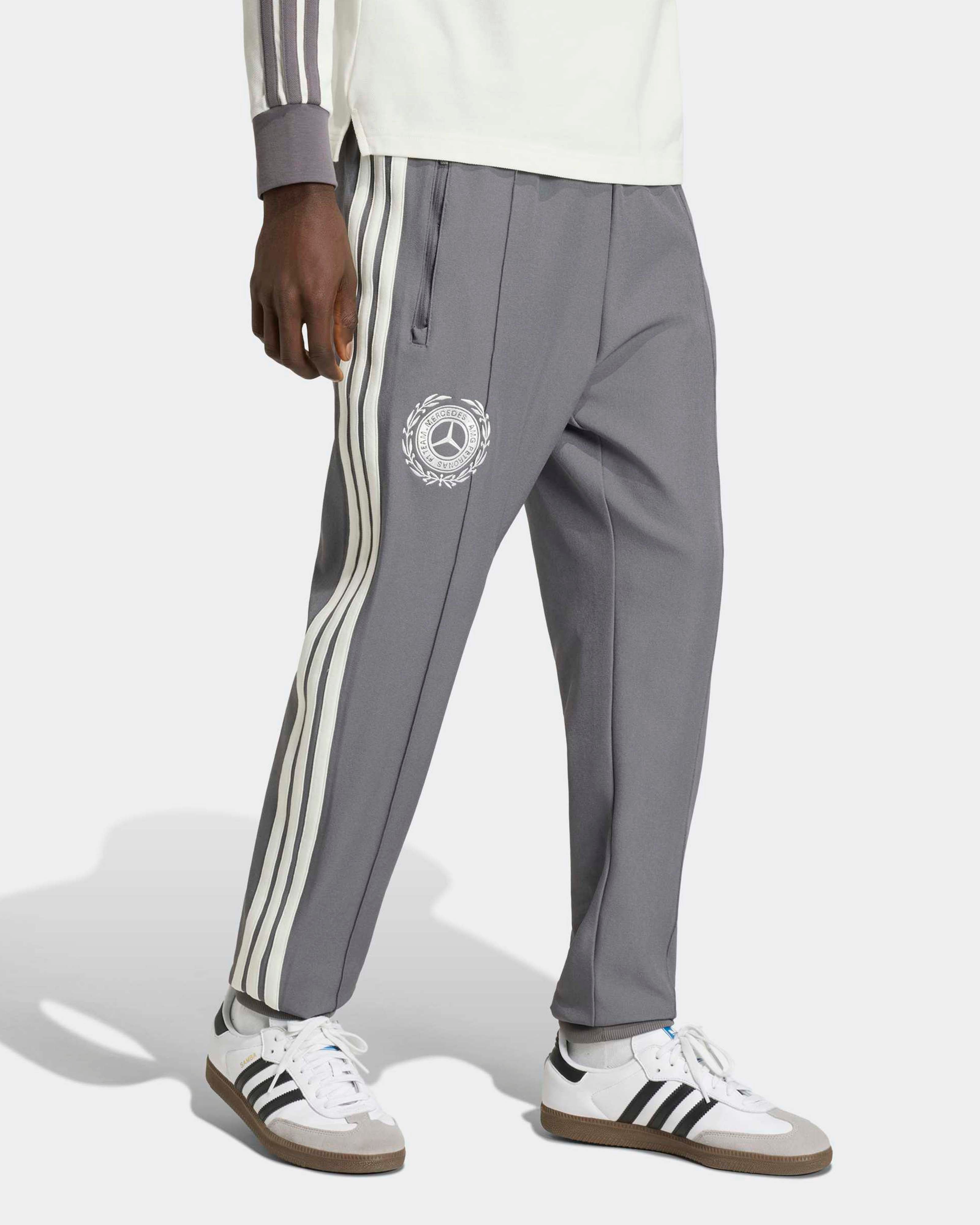 Image of Mens Silver Arrows Icon Pants Grey