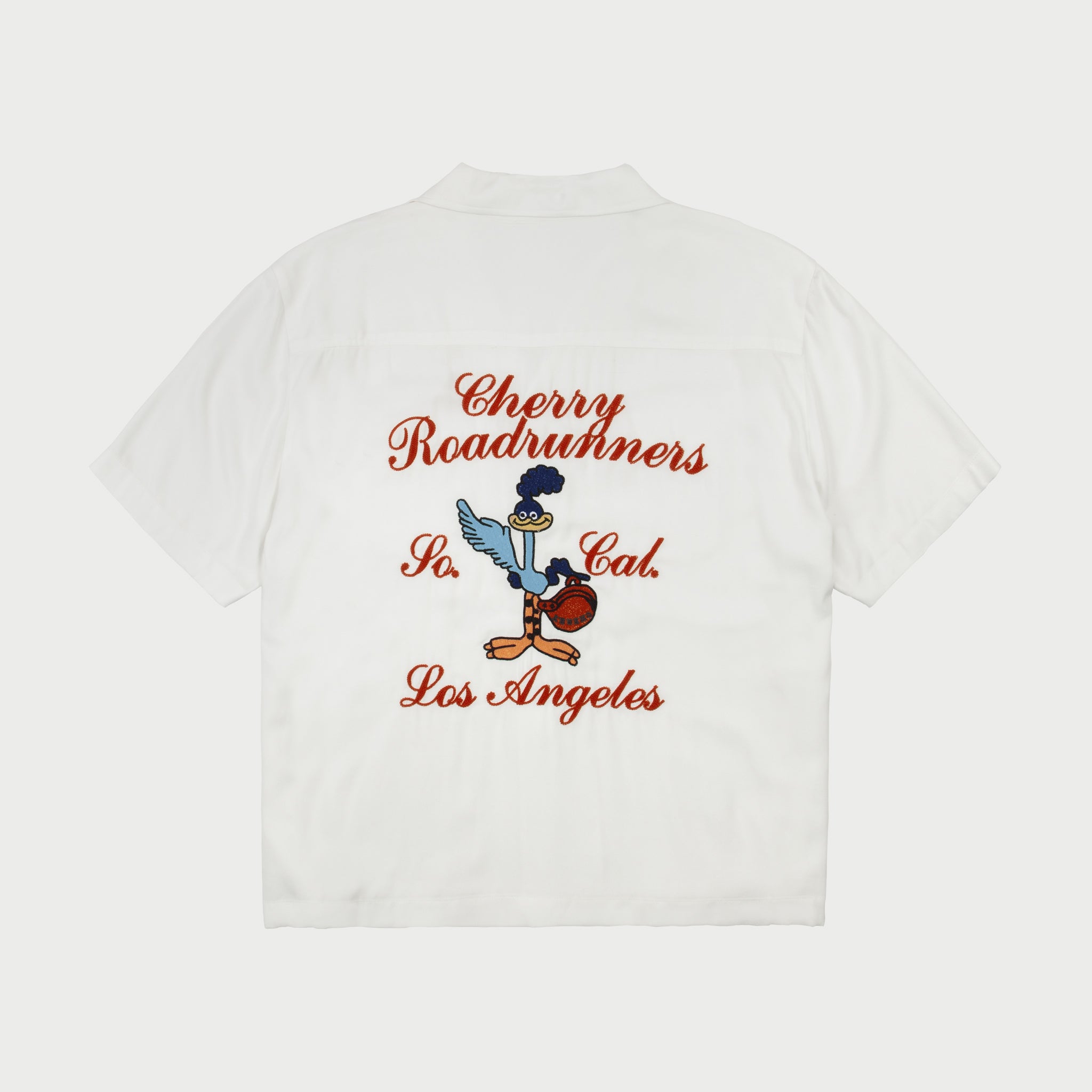Image of Roadrunner Bowling Shirt (White)