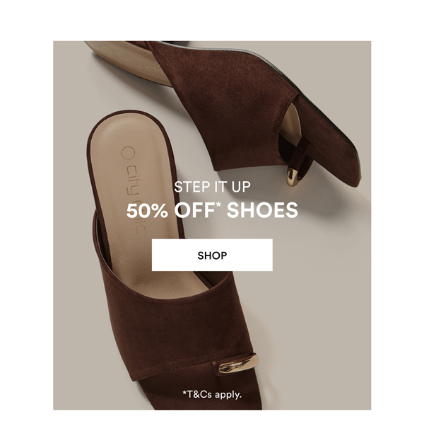 Shop 50% Off* Shoes