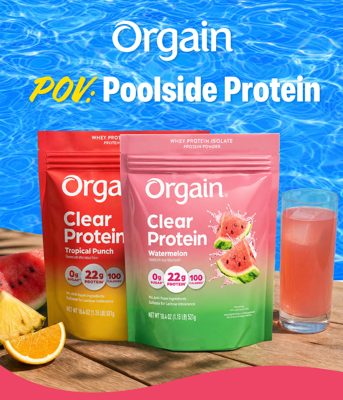 Shop NEW Orgain Clear Protein