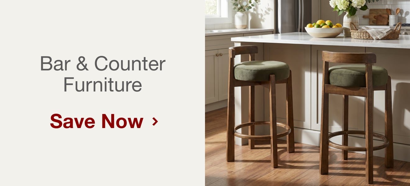 Save on Bar and Counter Furniture