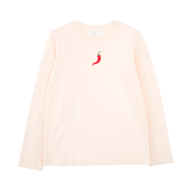Kids' Long Sleeve Embroidered Tee