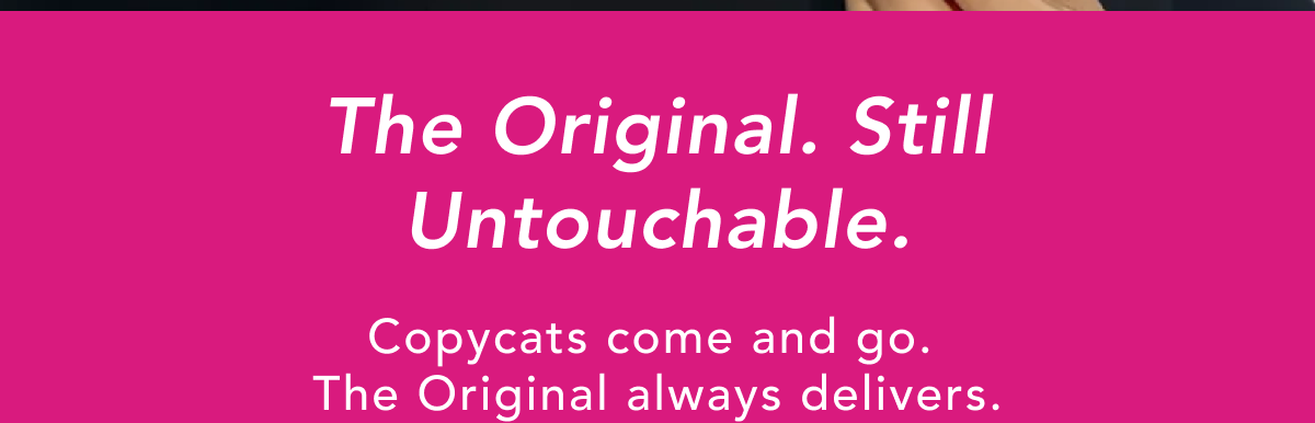 The original. Still untouchable.