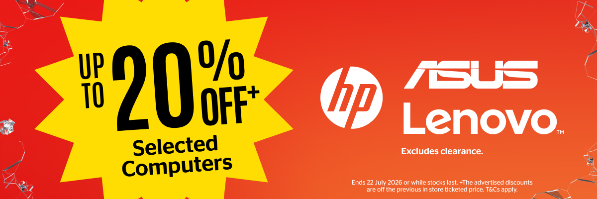 up to 20% off Selected Computers
