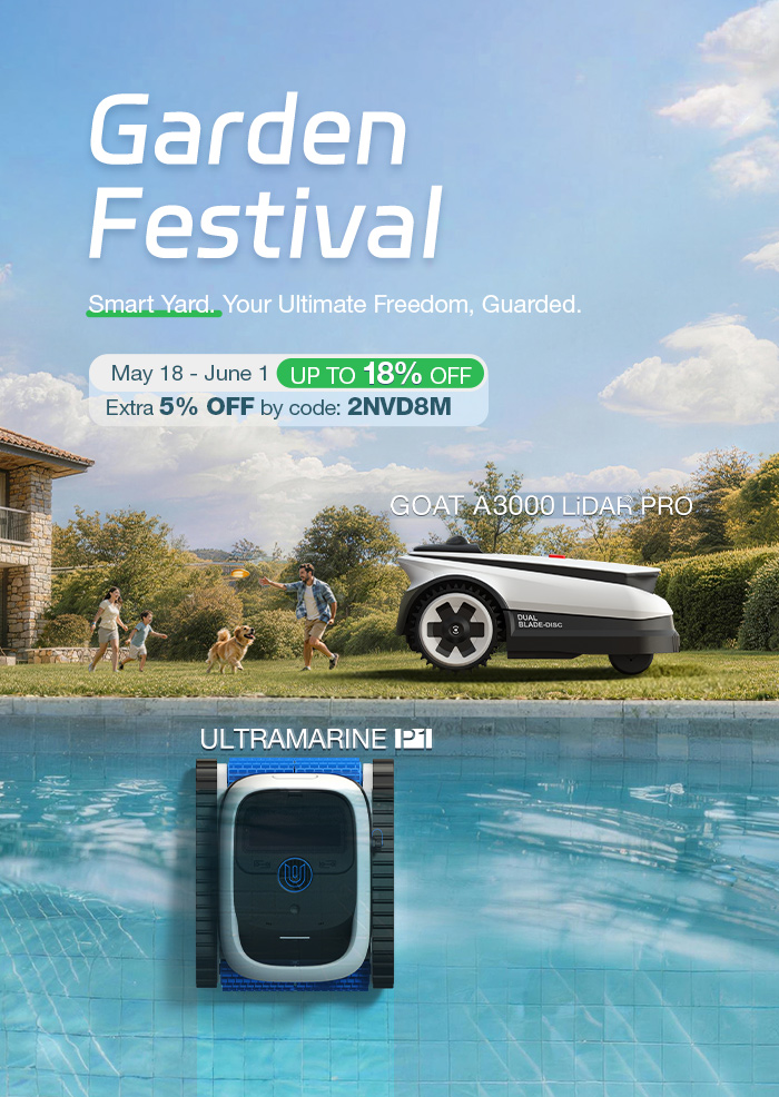 ECOVACS Garden Festival is here!