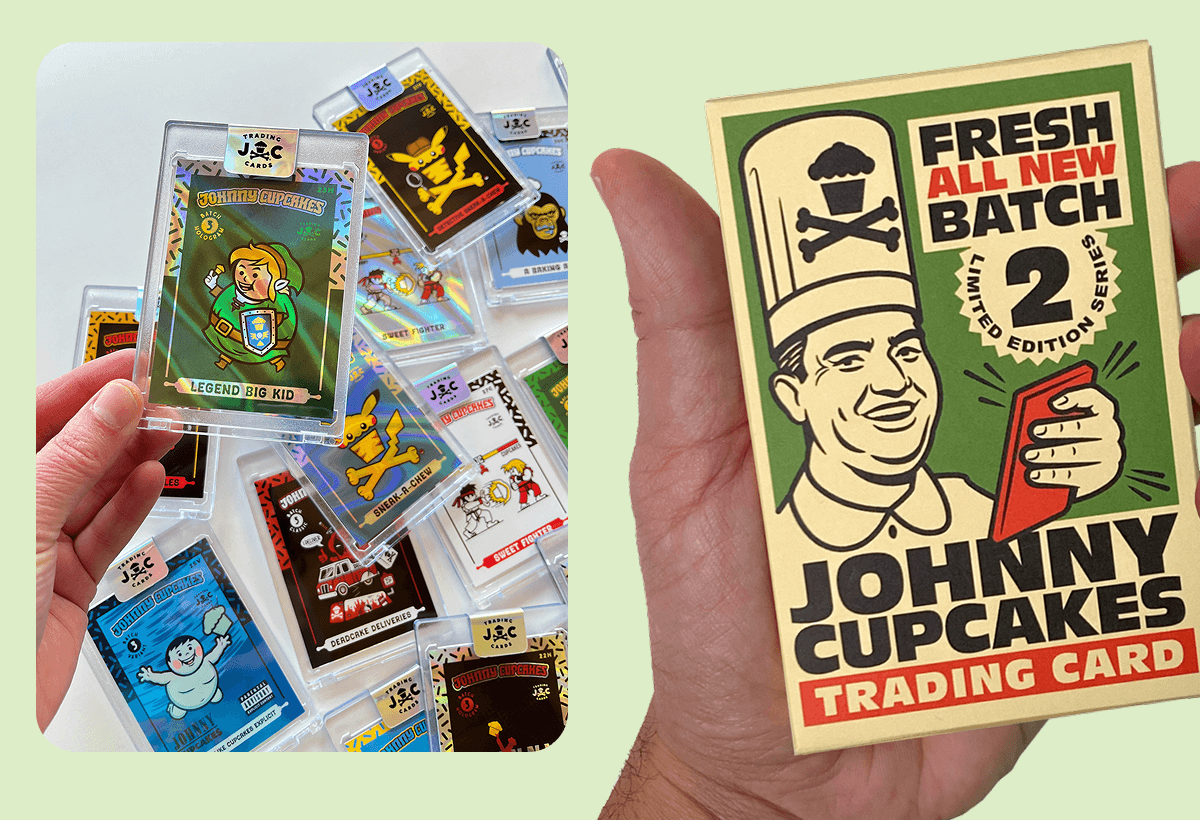 Johnny Trading Cards. 