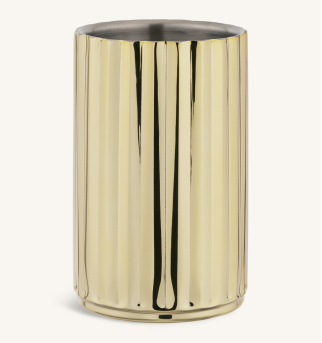 Habitat Gold Tone Wine Cooler