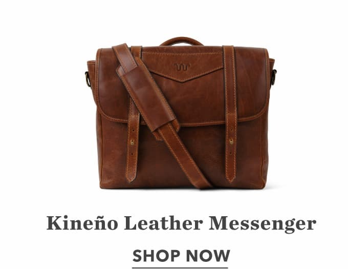 Kineño Leather Messenger