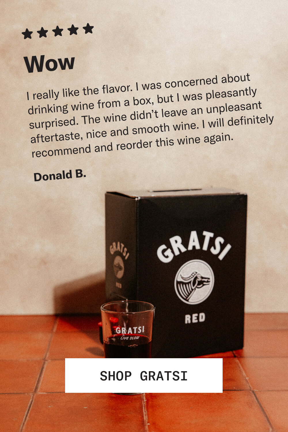 5-star Customer Review - Gratsi Red [SHOP GRATSI]