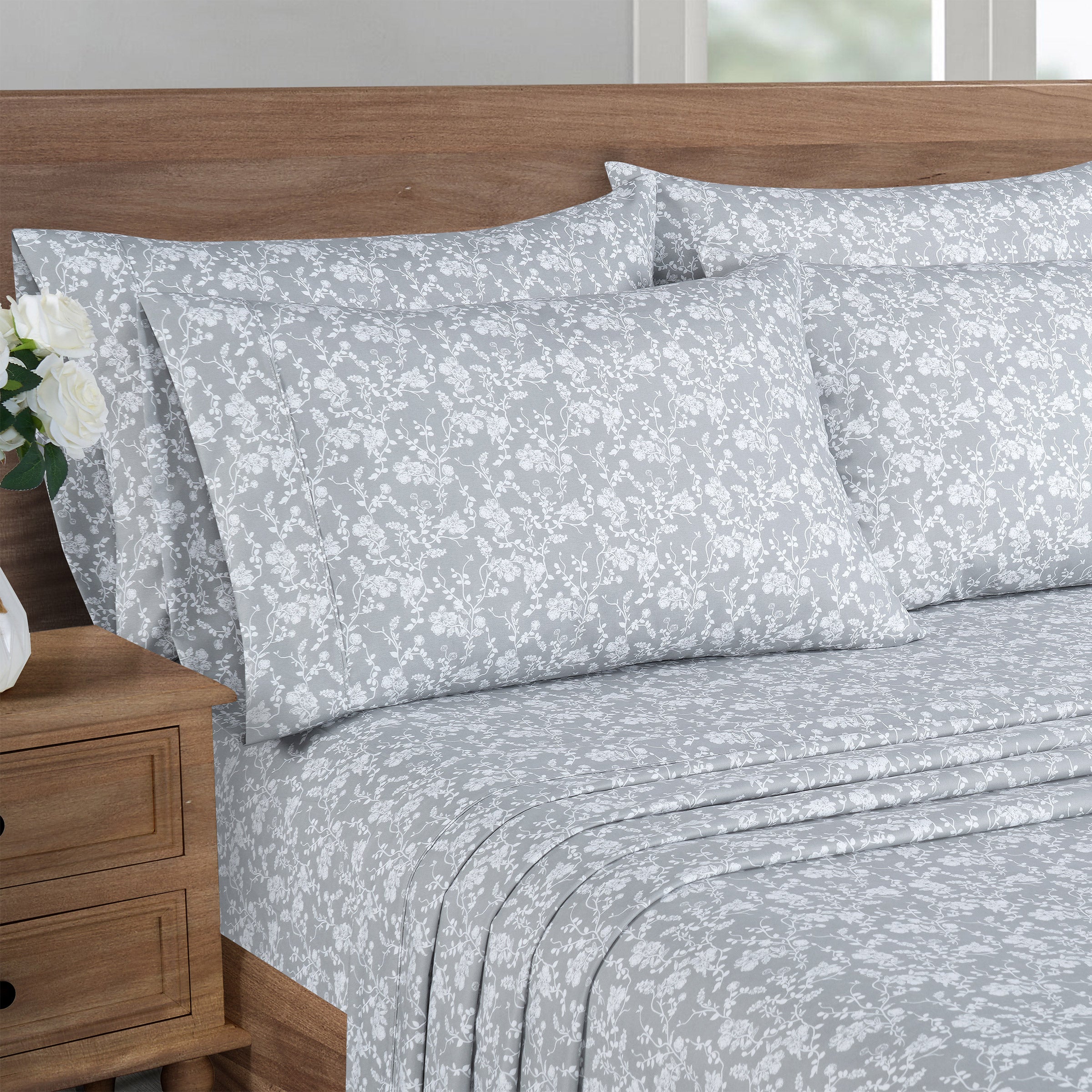 South Point Home Fashions Microfiber 6-Piece Sheet Set