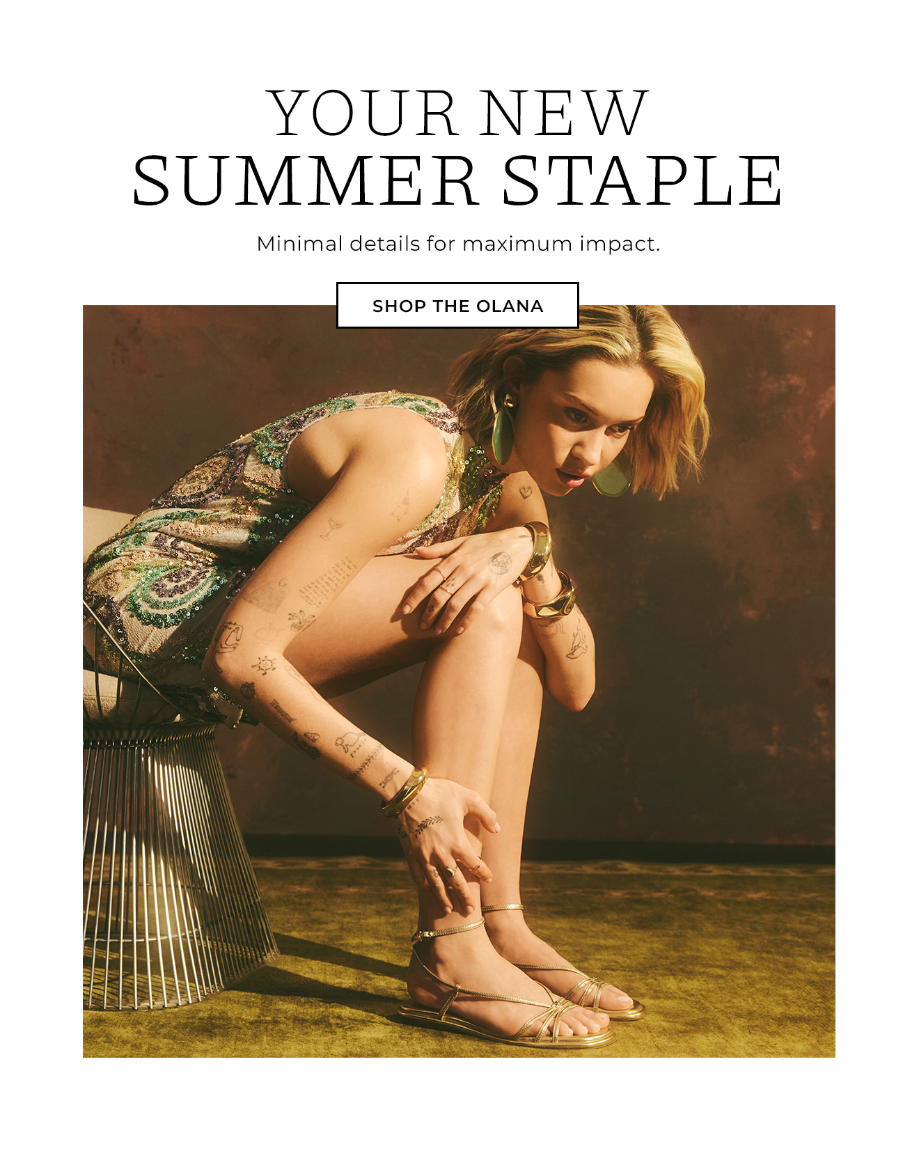 Your New Summer Staple | Minimal Details For Maximum Impact. | Shop The Olana