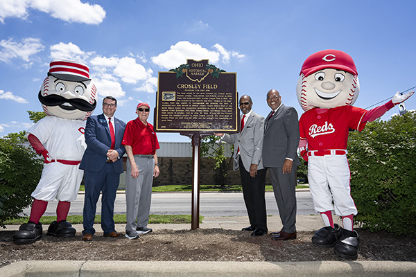Crosley Field Dedication