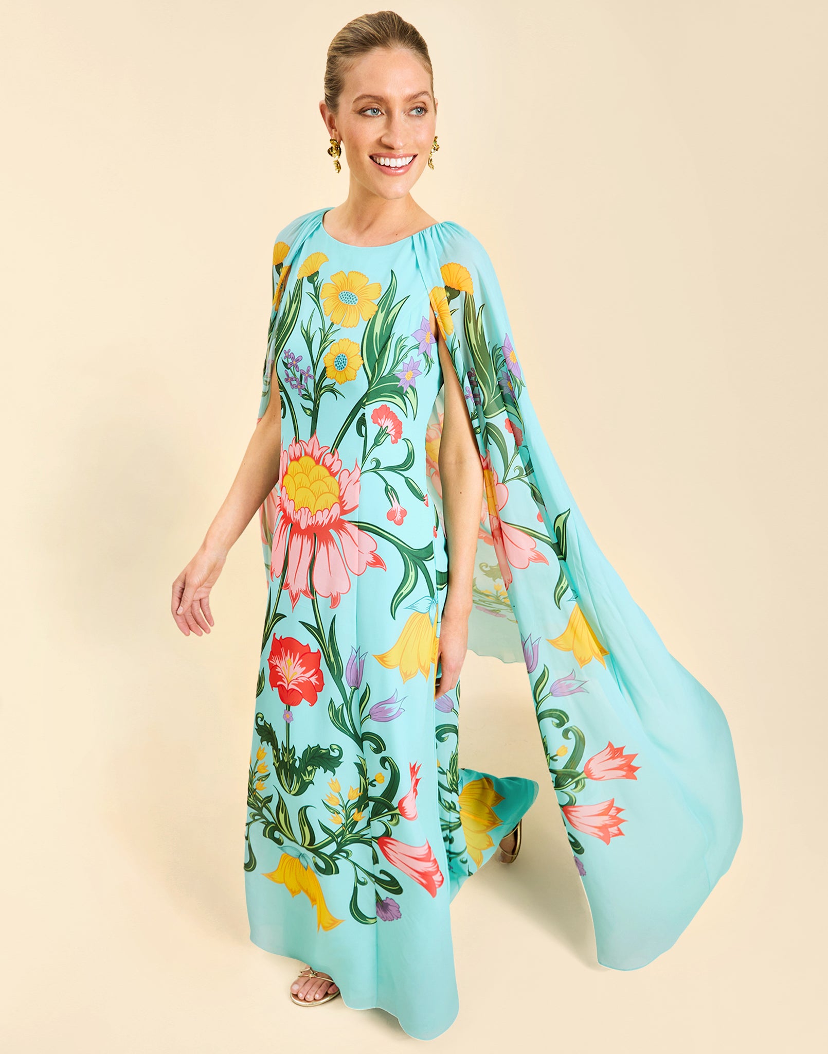 Image of Cartagena Cape Gown