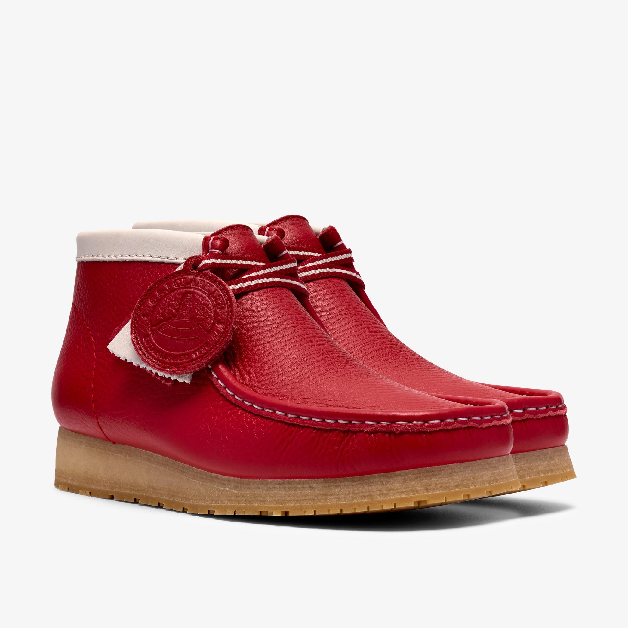 Shop Walla Boot RB Red Leather