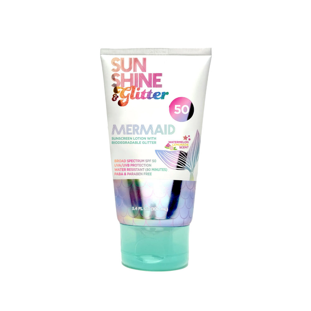 Image of Mermaid Biodegradable Glitter Sunscreen Spf 50