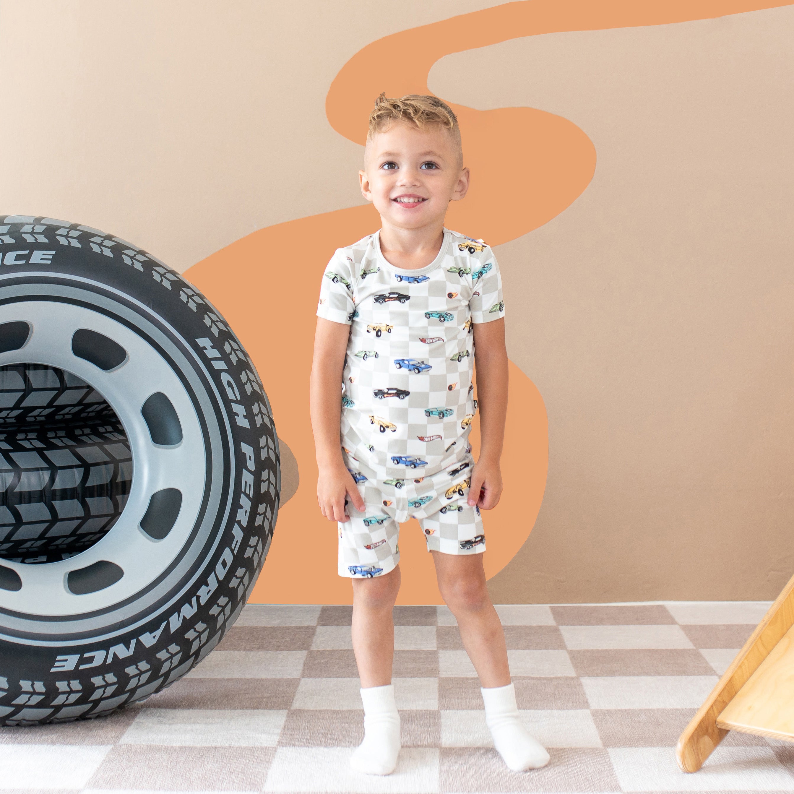 Image of Short Sleeve Pajamas in Fast and Fierce