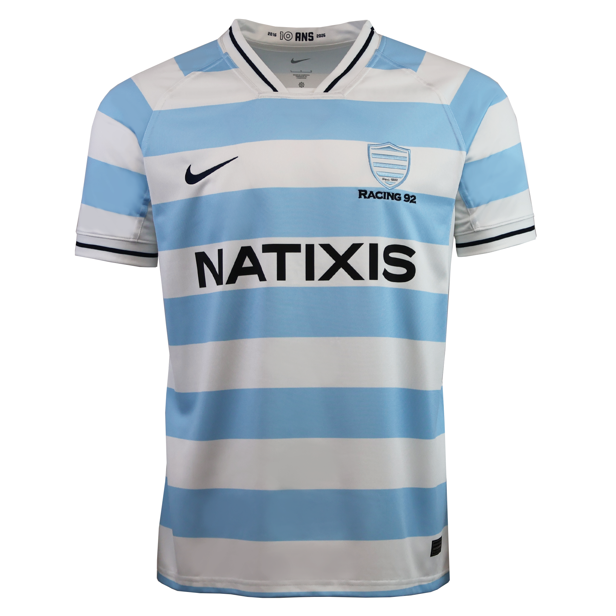 Image of Racing 92 25/26 Replica Home Jersey by Nike
