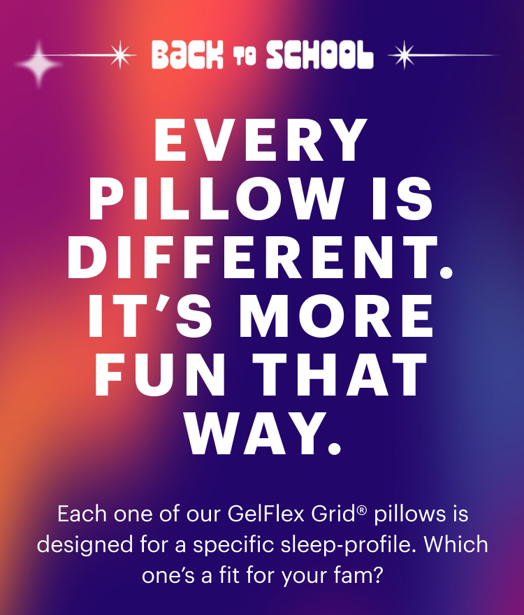Every pillow is different. It’s more fun that way.