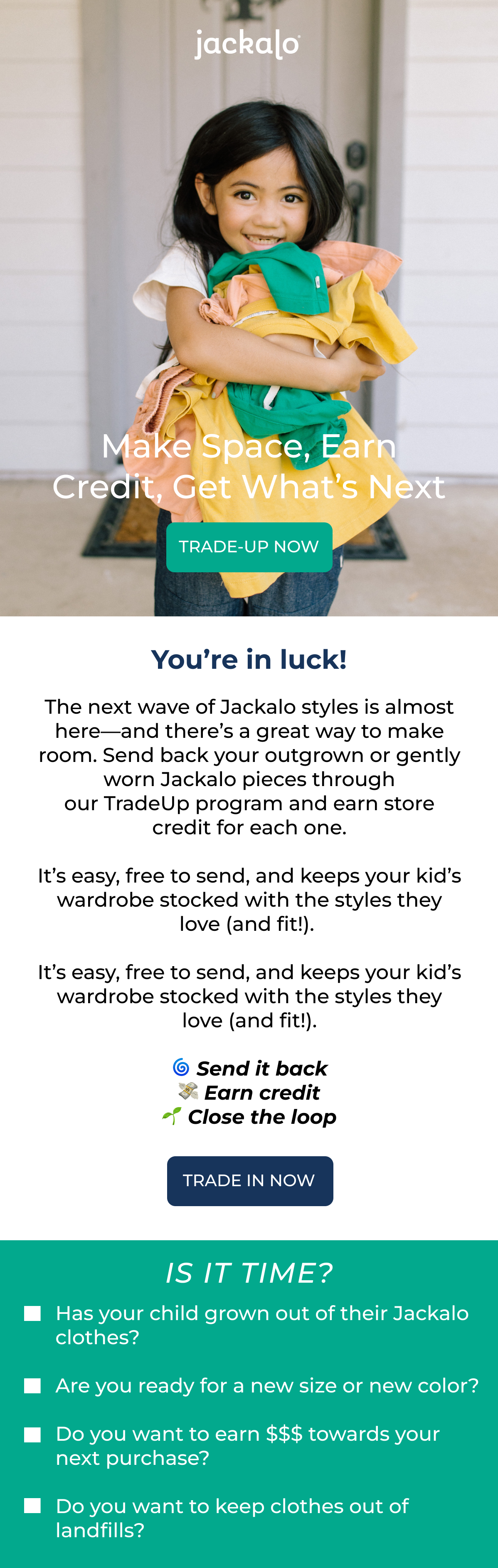 Trade-Up for Jackalo