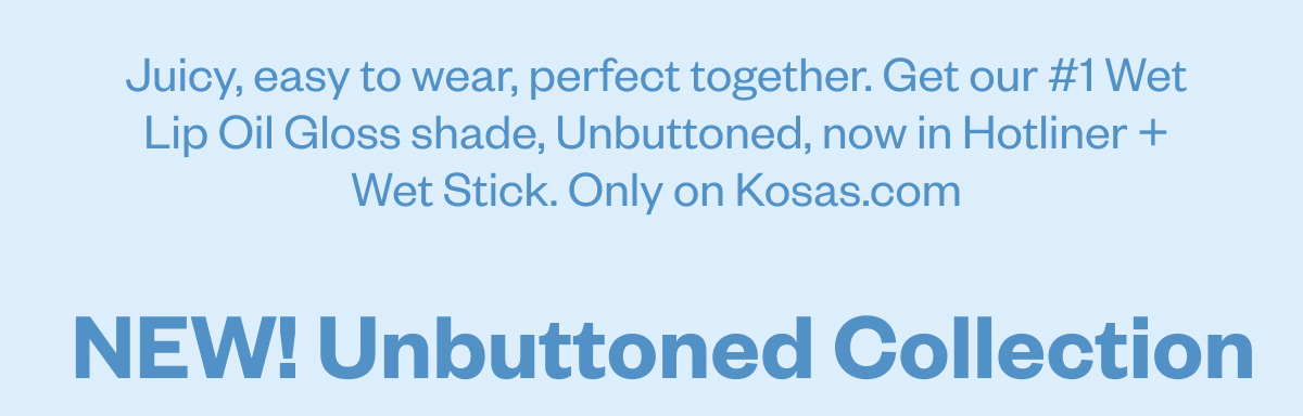 SHOP UNBUTTONED