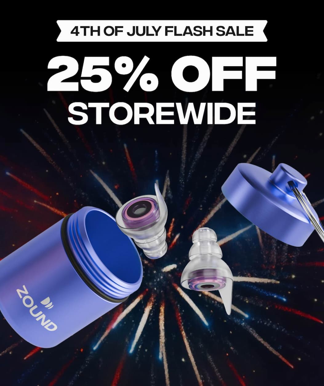 4th of July Flash Sale: 25% Off Storewide