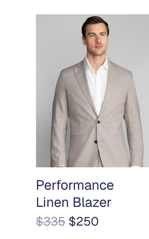 Performance Linen Blazer