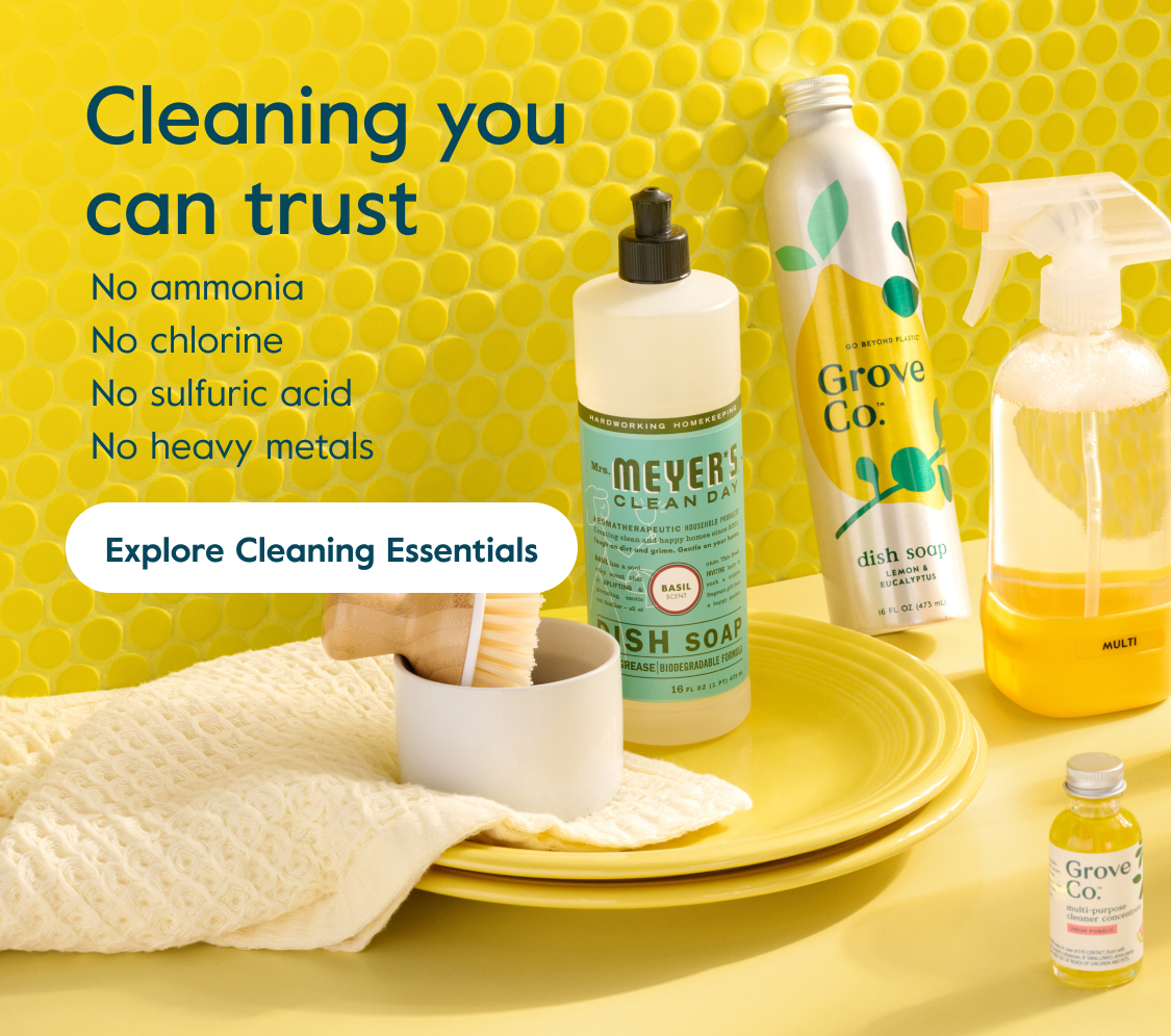 Cleaning you can trust. Explore Cleaning Essentials.