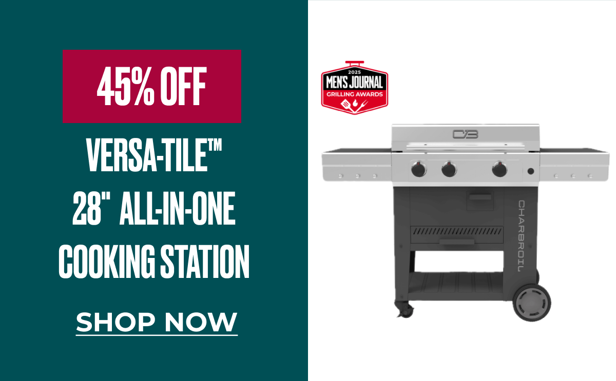 Versa-Tile™ 28"  All-In-One Cooking Station
