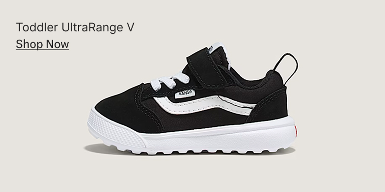 Black True White Toddler UltraRange V Shoe