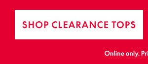 Clearance Tops 60% Off