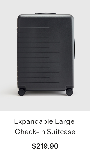 Expandable Large Check-In Suitcase