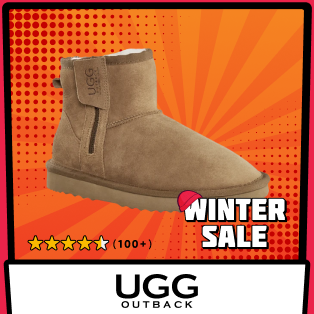 UGG Outback Premium Australian Sheepskin Zip Classic Boot Product Image