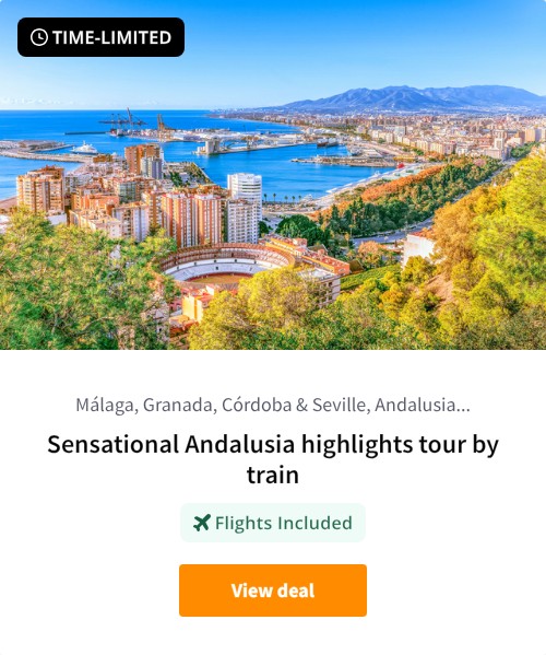 Sensational Andalusia highlights tour by train