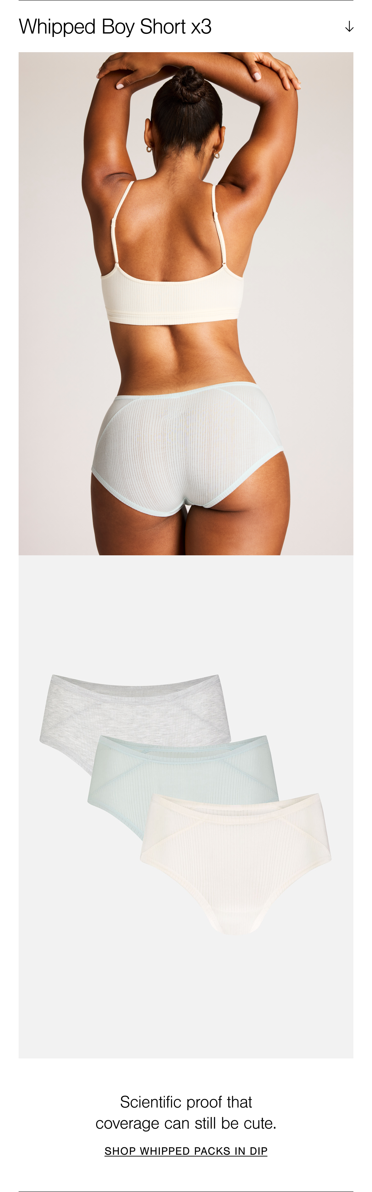 Luxuriously soft. Lightweight feel X3. A low rise boy short brief in a softer-than-soft luxe micromodal. The best underwear for sleep. Pack of 3. Shop Whipped Boy Short in Dip. 