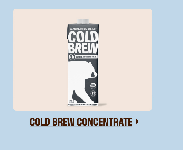 Cold Brew Concentrate