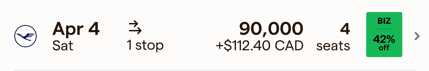 Outbound Deal: 1