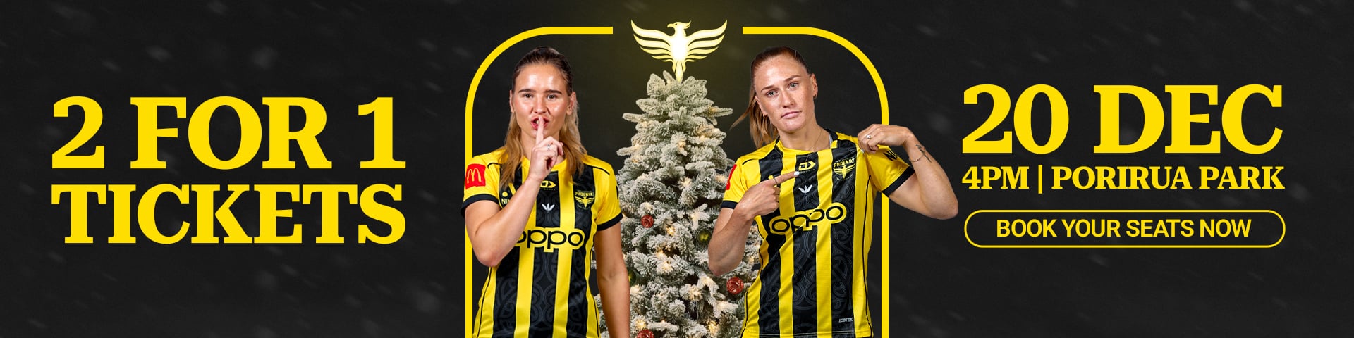 2 for 1 tickets | 20 Dec | 4pm | Porirua Park | Book your seats now