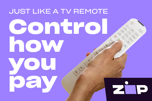 Just live a TV Remote - Control How You Pay