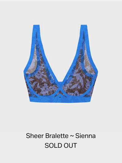 Sheer Bralette ~ Sienna