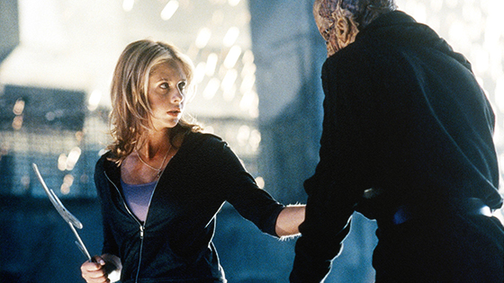 Sarah Michelle Gellar in a scene from the show.