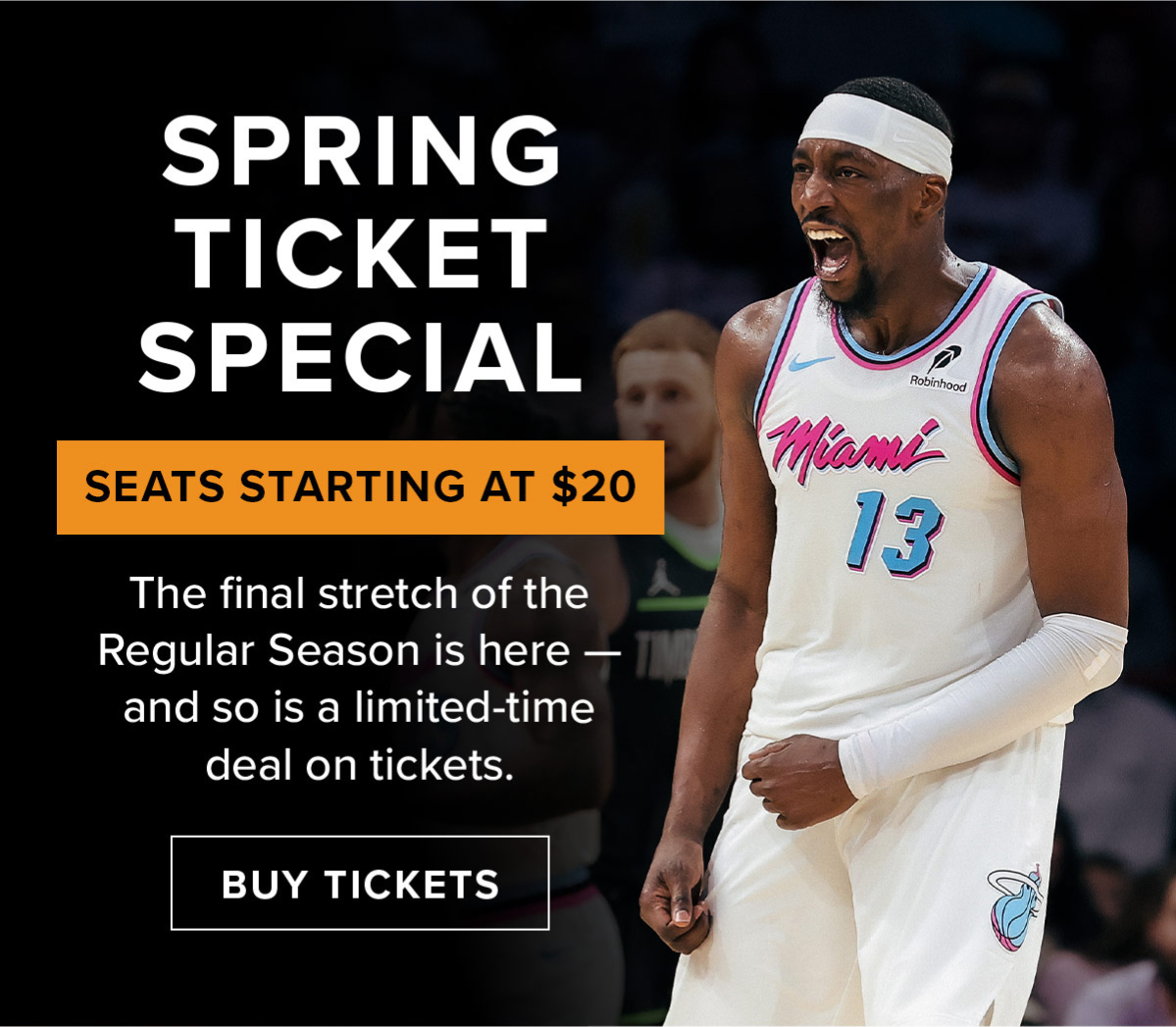 Spring Ticket Special | Buy Tickets