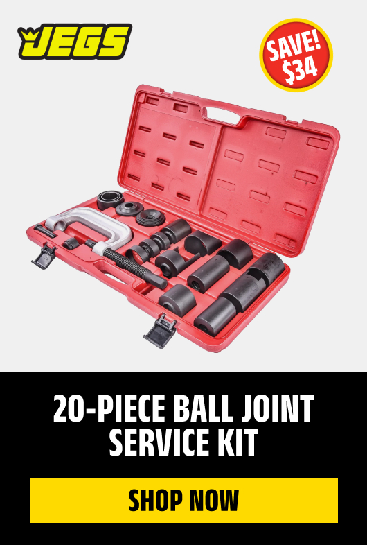 20-Piece Ball Joint Service Kit