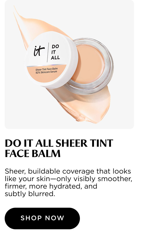 Do it all sheer tint face balm