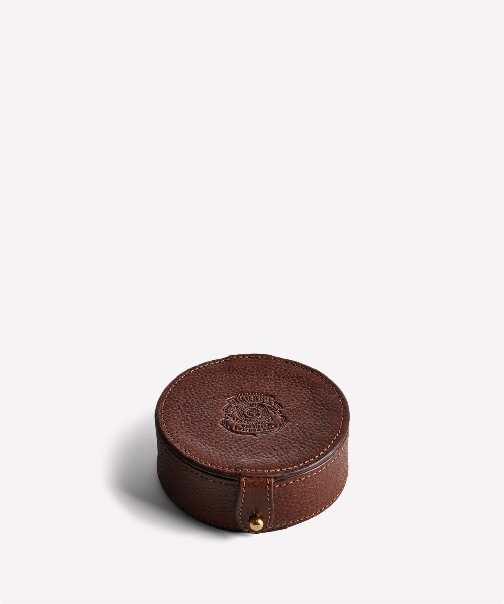 Coaster Set Vintage Chestnut