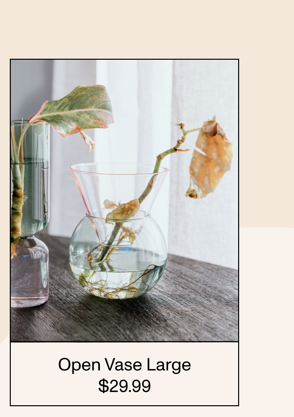 Open Vase Large