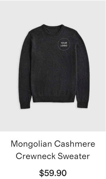 Mongolian Cashmere Crewneck Sweater